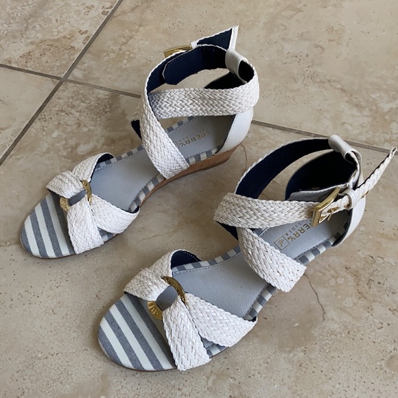 Sperry Top-Sider Strappy Wedge Sandals - Picture 4 of 13